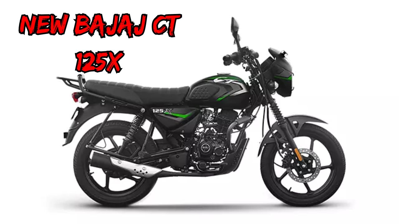 New Bajaj CT 125X